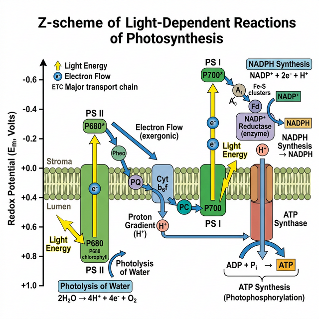 Z-Scheme of Light Reaction