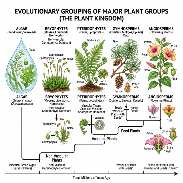 Major Plant Groups