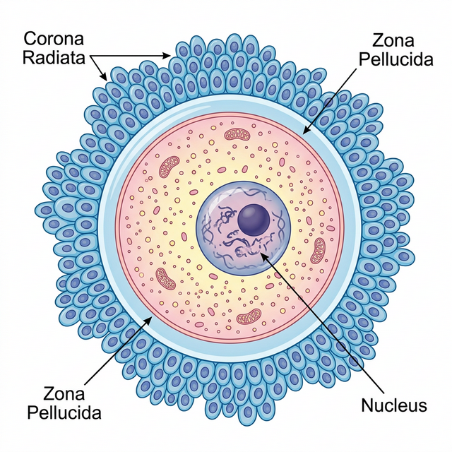 Structure of a Human Ovum